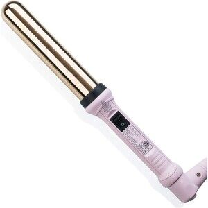 L'ange Hair Curling Wand 1.25 in Blush Pink Lange Curling Iron 32MM Titanium